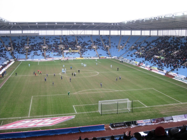 The Ricoh Arena is at the centre of Coventry's latest problems